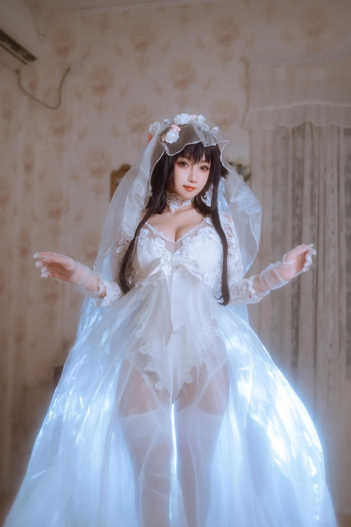 鬼畜瑶在不在w – NO.51 57婚纱 [35P]插图3